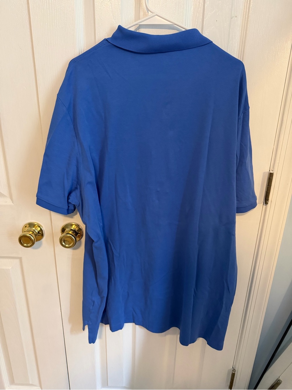 Polo Ralph Lauren Men's XXL Blue Cotton Short Sleeve Polo Shirt - Picture 2 of 3